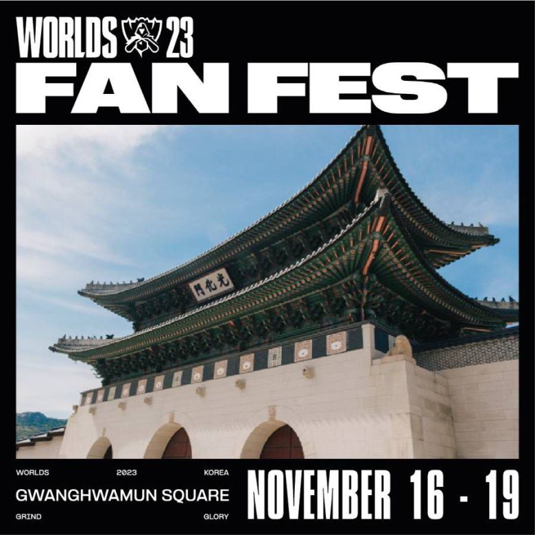 2023 LoL 월드 챔피언십 팬 페스트./라이엇게임즈
