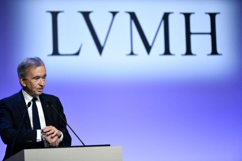 세계 최대의 명품 그룹인 루이뷔통모에헤네시(LVMH)의 베르나르 아르노 회장. / AFP 연합뉴스