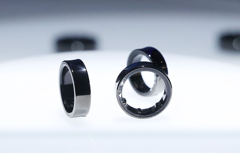 MWC 2024 삼성전자 부스에 전시된 삼성 갤럭시링./뉴스1