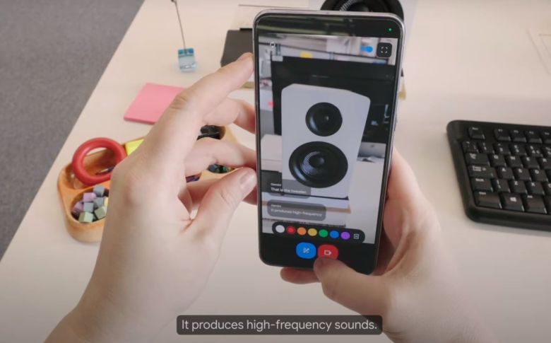 구글 프로젝트 아스트라가 이용자의 질문에 답하는 모습. /구글 제공