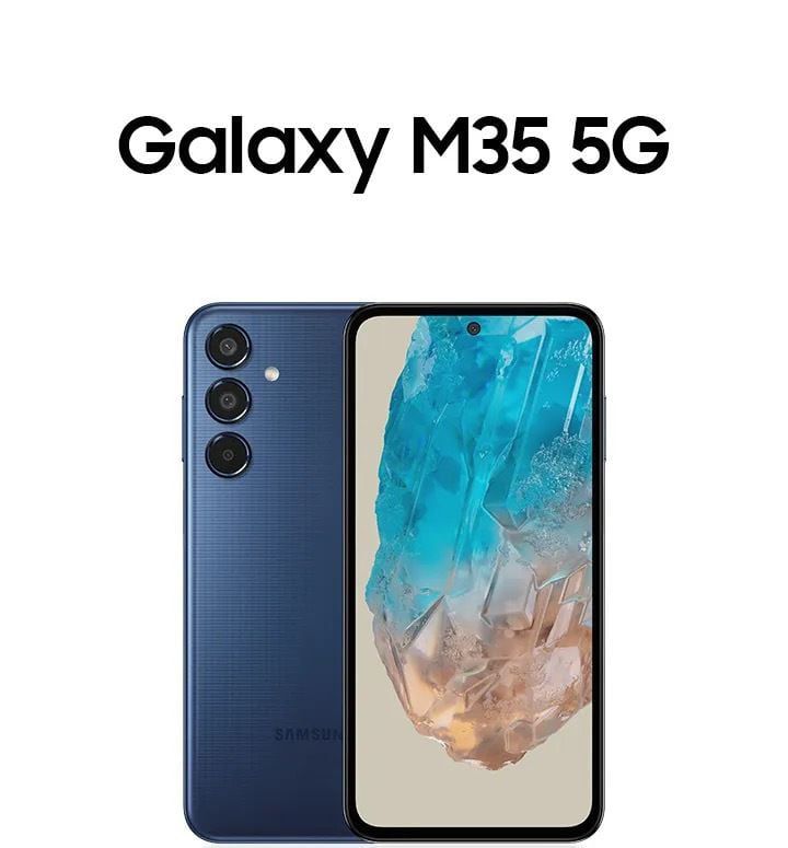 삼성전자가 브라질에 출시한 갤럭시 M35 5G./삼성전자 제공