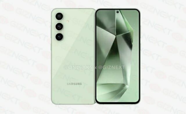 갤럭시S24 FE 렌더링 이미지./IT 팁스터 온리크스 X 계정 갈무리