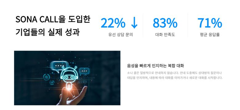 페르소나AI 콜봇 '소나콜'