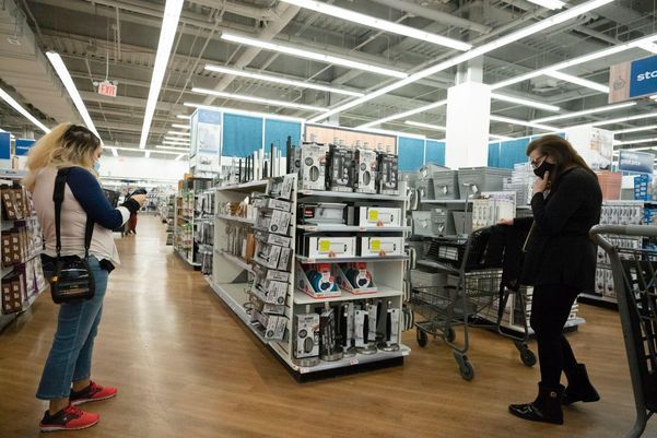 미국 뉴욕시에 위치한 한 대형 마트 모습.