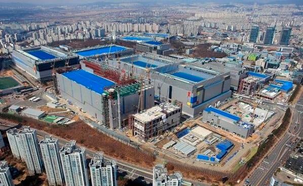 삼성전자 화성 EUV 생산라인 전경./삼성전자