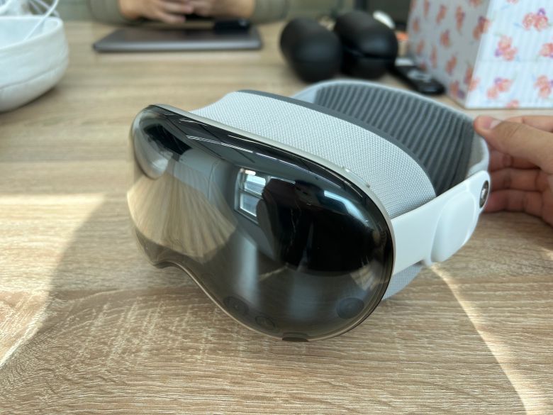 애플 비전프로. /김민국 기자