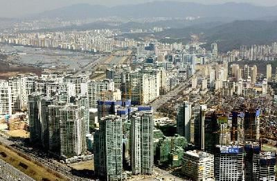 대표적인 1기 신도시인 경기 성남 분당신도시 전경.