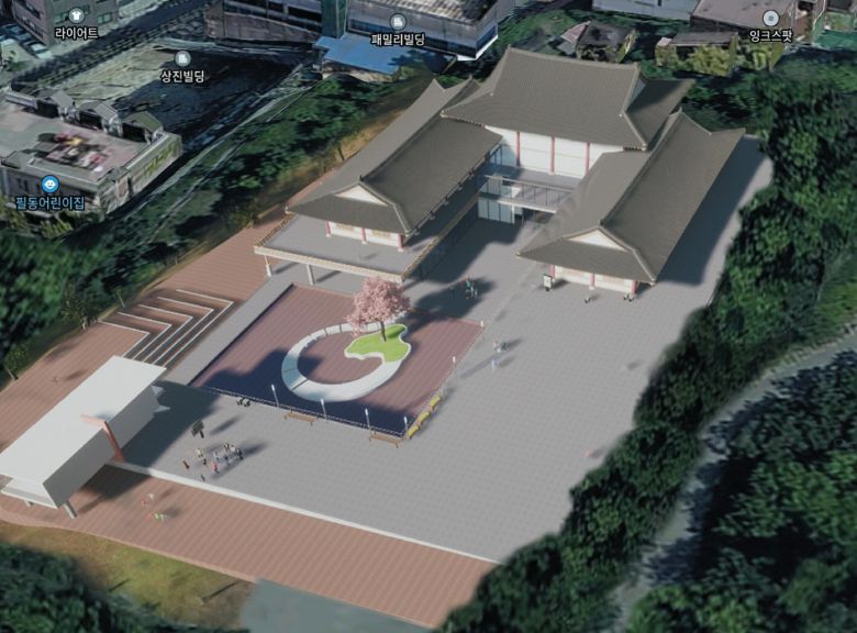 서울시가 건립을 추진하는 '이순신 기념관' 조감도. /서울시 제공