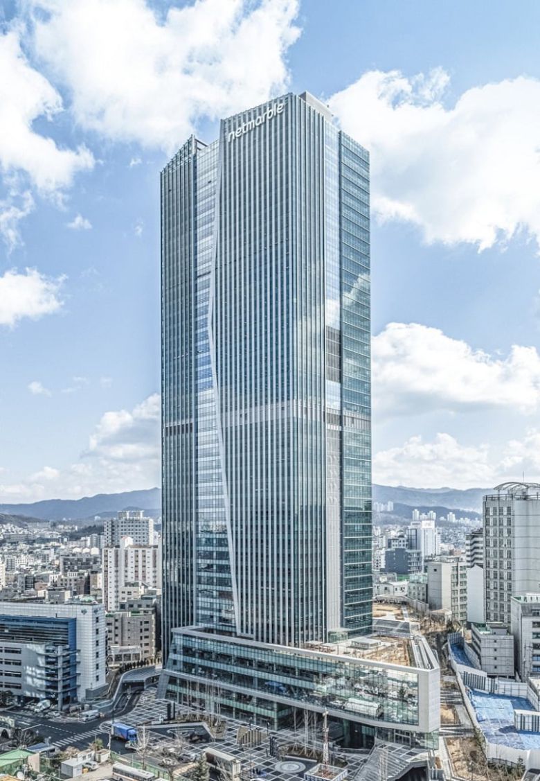 서울 구로구에 위치한 넷마블 사옥 ‘지타워'./넷마블 제공