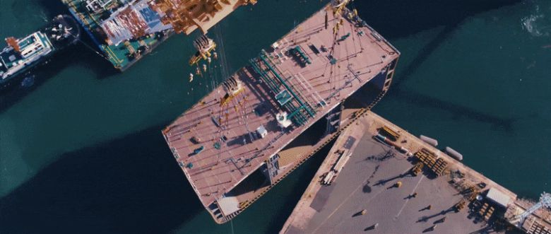 한화오션 거제사업장. /한화오션 제공