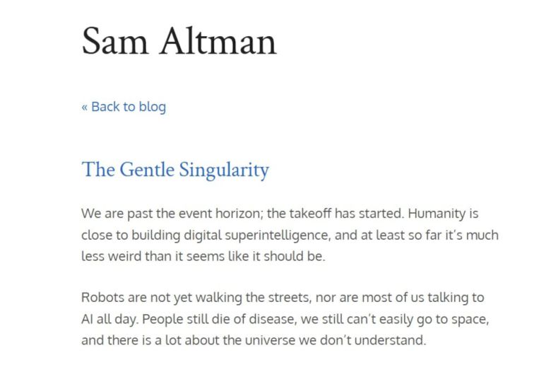 출처: 샘 올트먼 개인 블로그