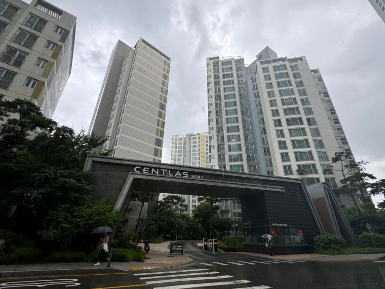 서울 성동구 상왕십리동 '센트라스' 단지 전경./조선DB