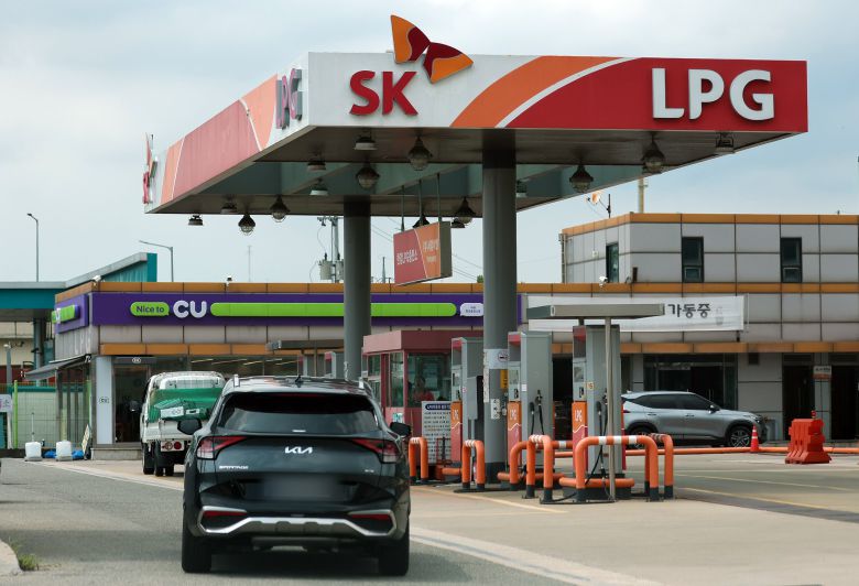 경기도 고양시에 위치한 한 LPG 충전소./뉴스1