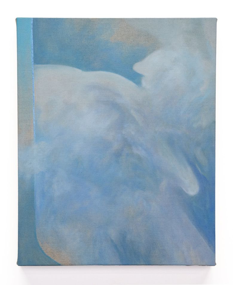 김경연, Melting Cloud (2024) 린넨 위 유화, 51×41cm