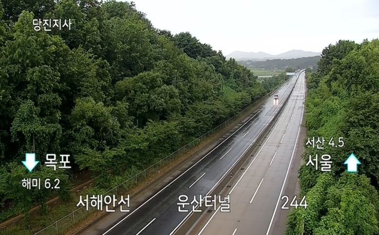 서해안고속도로 해미~서산구간. /한국도로공사 제공=뉴스1