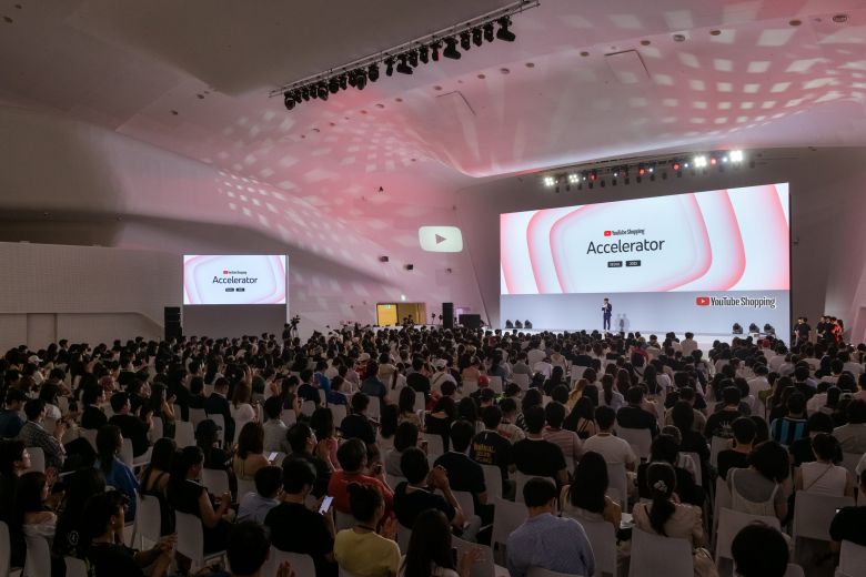 지난 24일 서울 동대문디자인플라자(DDP)에서 '유튜브 쇼핑 액셀러레이터' 행사가 진행됐다./유튜브 제공