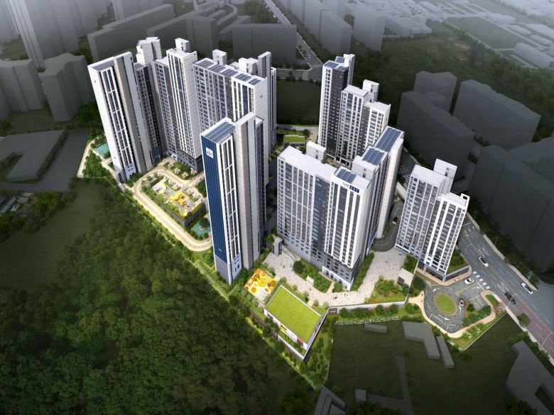 '춘천 동문 디 이스트 어반포레' 조감도. /동문건설 제공