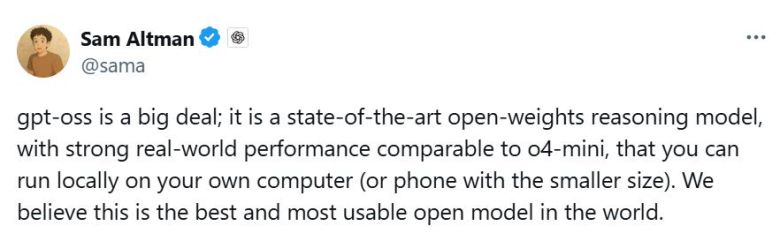 샘 올트먼 X 계정