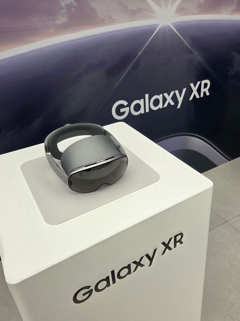 삼성전자의 XR 헤드셋 '갤럭시 XR'./심민관 기자