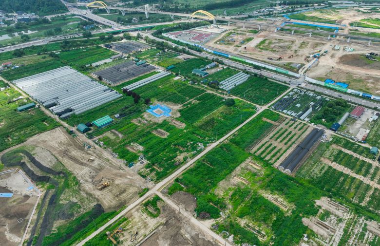 3기 신도시인 남양주왕숙 지구 전경. /연합뉴스