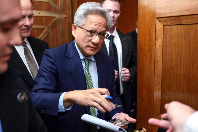 젠슨 황 엔비디아 최고경영자(CEO). /로이터=연합뉴스