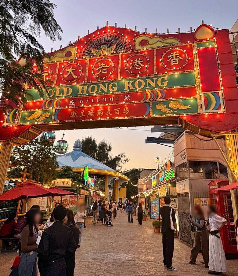 1950~1970년대 홍콩 거리를 재현한 ‘올드 홍콩’./홍콩=홍인석