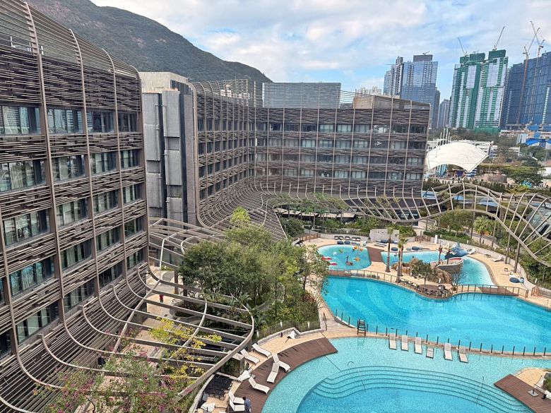 홍콩 오션파크 메리어트 호텔 전경./홍콩=홍인석