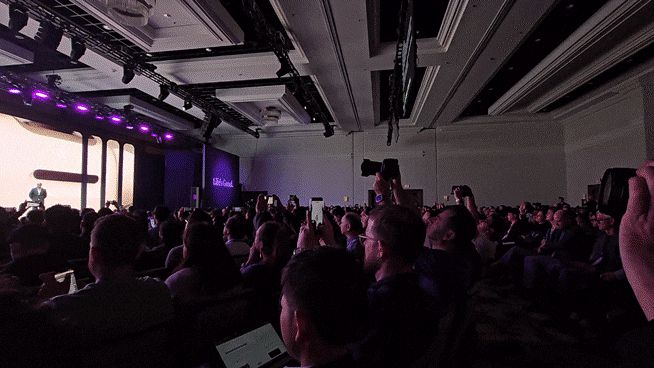 5일(현지시각) 미국 라스베이거스 만달레이베이 컨벤션센터에서 열린 CES 2026 ‘LG 월드 프리미어’ 행사 전경./라스베이거스=정두용 기자