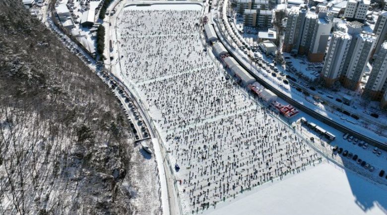 화천산천어축제 현장. /화천군 제공