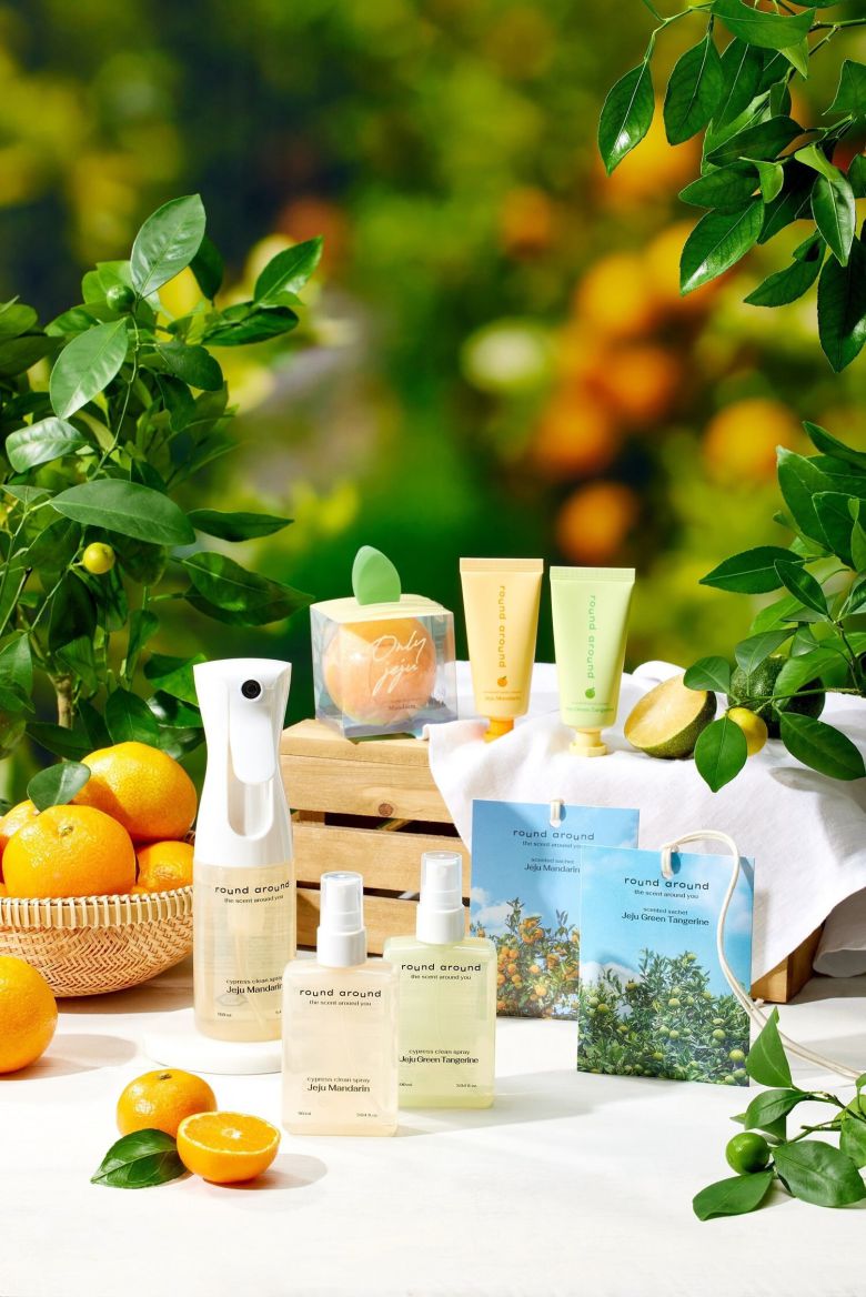 올리브영이 선보인 라운드어라운드 제주 특화 상품. /올리브영 제공