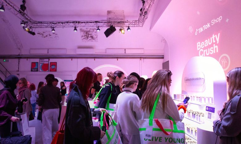 지난 23일(현지시간) 틱톡이 영국 런던에서 개최한 ‘뷰티 크러시 런던’ 행사 전경 / 틱톡