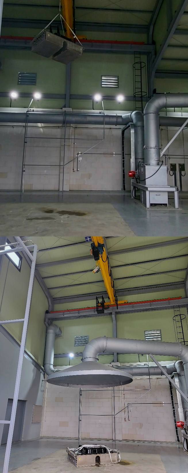 배터리 낙하 시험 모습.   사진=조은비 기자