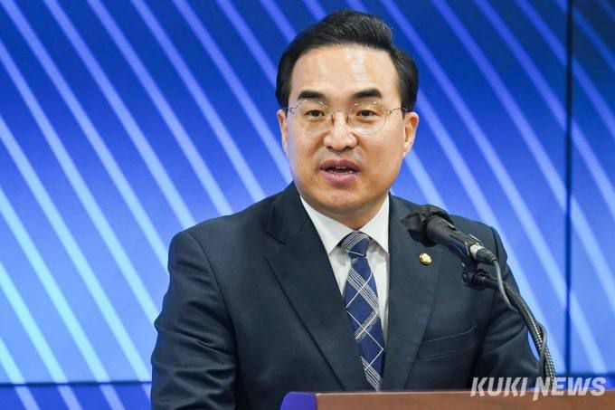 박홍근 더불어민주당 원내대표.   사진=임형택 기자