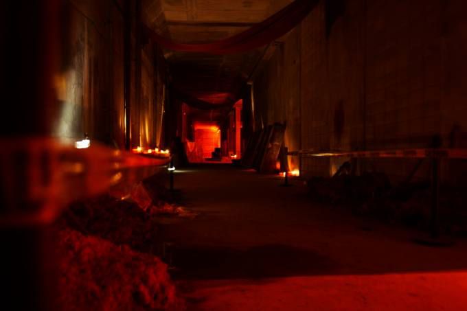 5호선 영등포시장역 역사 내에 마련된 체험존인 헬스테이션. 6월 11일까지 운영된다.   블리자드 엔터테인먼트