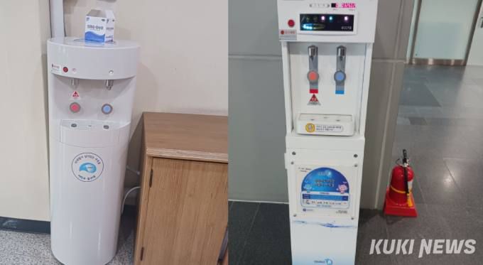 서울시의회와 서울시청에 설치된 수돗물 ‘아리수’ 음수대