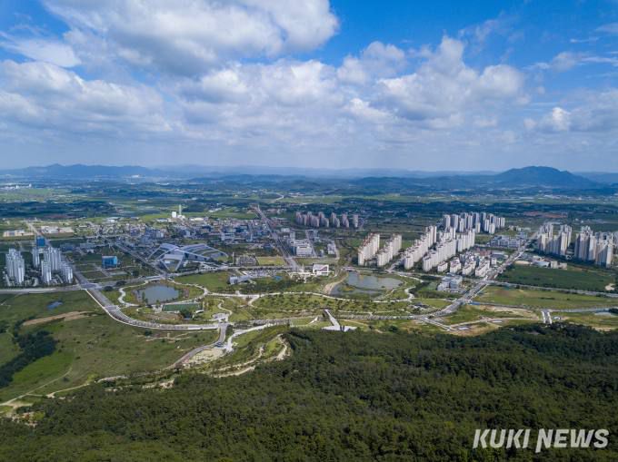 내포신도시 전경.