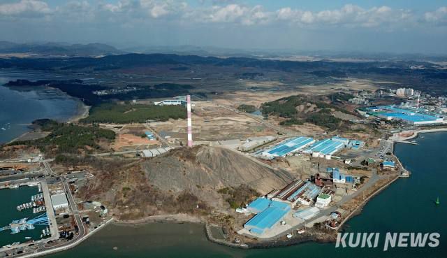 옛 장항제련소 일원 모습.