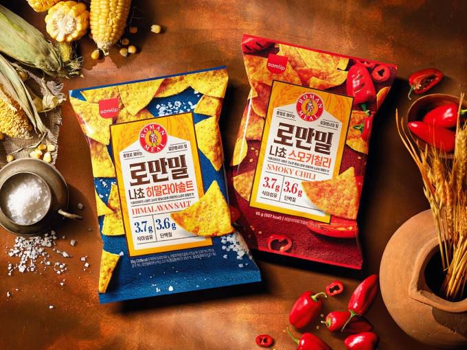 로만밀 나쵸 2종. SPC삼립