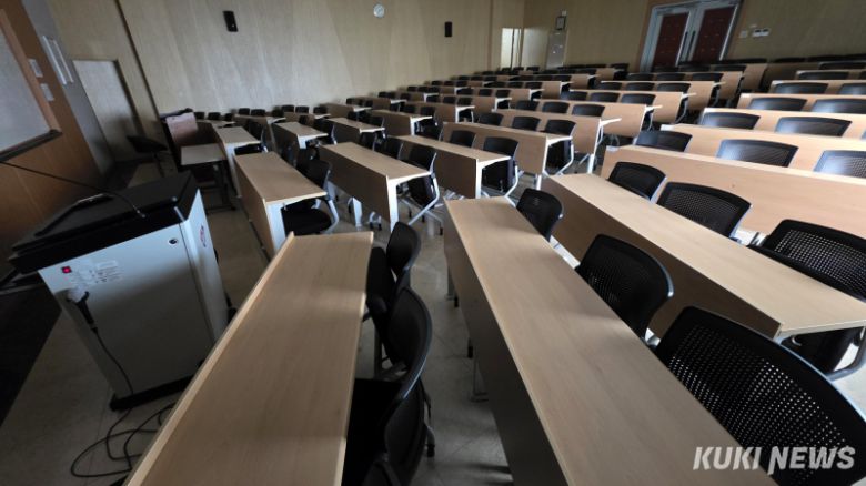 서울의 한 의과대학 강의실이 텅 비어 있다. 곽경근 대기자