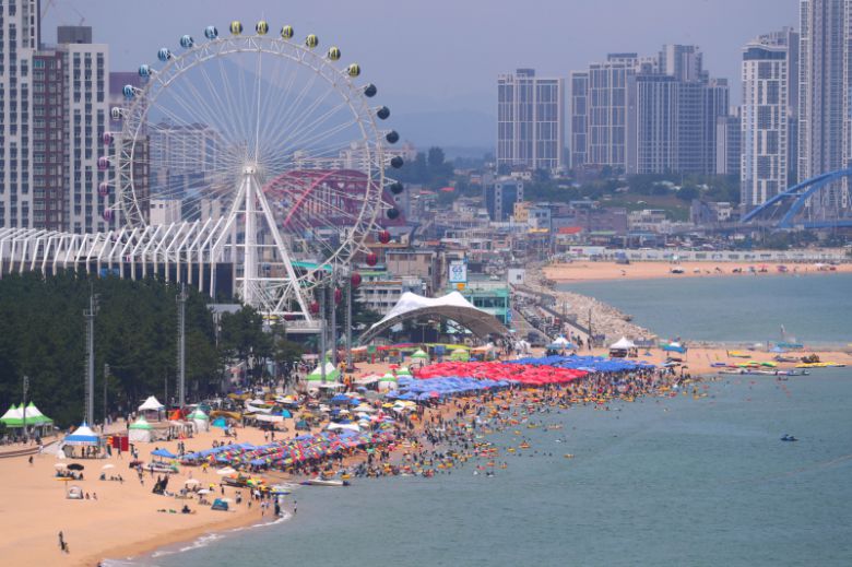 강원 속초 해수욕장. 연합뉴스