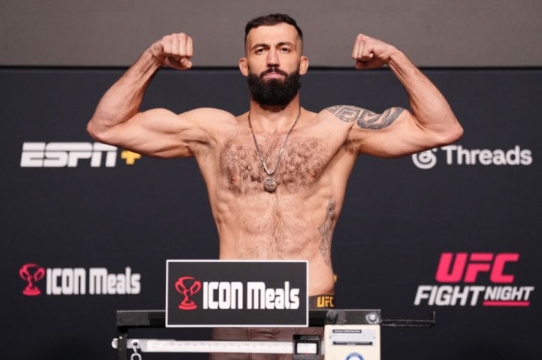 로만 돌리제(37·조지아) 계체. UFC 제공