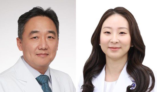 김승업 연세대학교 의과대학 세브란스병원 소화기내과 교수(왼쪽)와 전혜연 용인세브란스병원 교수. 세브란스병원 제공