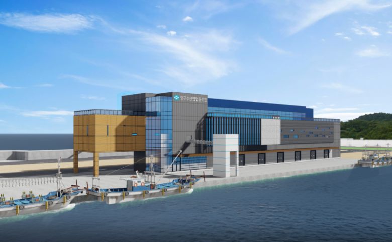 새로운 위판시설을 갖춘 강구수협 조감도. 영덕군 제공