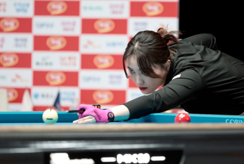 4년 만에 우승에 도전하는 강지은(SK렌터카). PBA 제공