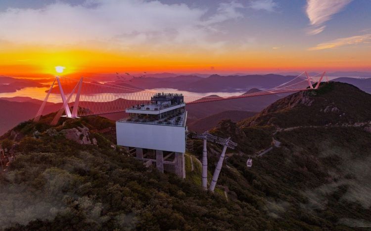 노자산선셋브릿지 조감도.