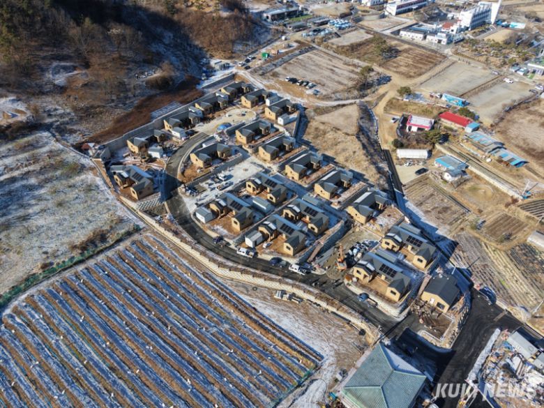 공주 신풍 농촌리브투게더 현장.