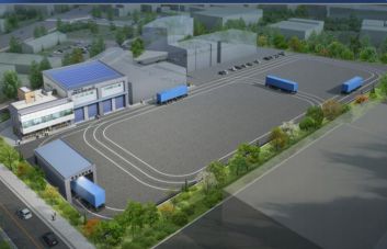 고중량물 AMR 시험평가센터 조감도.