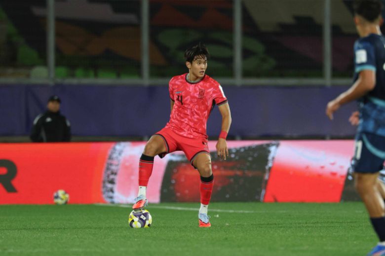 U-20 월드컵에 출전한 함선우. 대한축구협회 제공