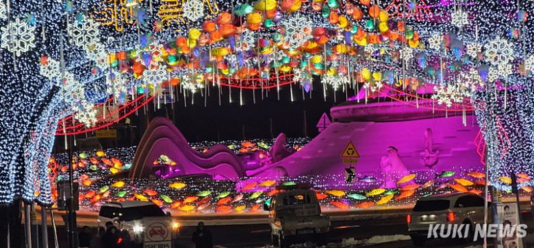 화천읍 선등거리에서 열린 야간 페스티벌(쿠키뉴스 DB))