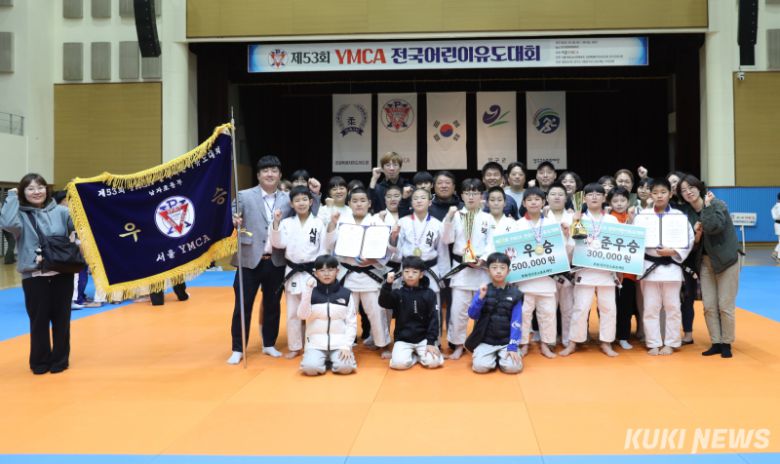 강원 정선 사북초교 유도부. 정선군